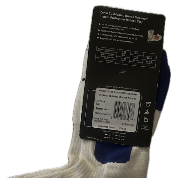 KOBE BRYANT NIKE ELITE BASKETBALL SOCKS VERY RARE COLLECTORS ITEM - Picture 4 of 4